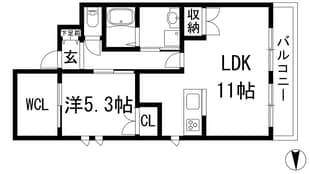 ピア　プロニティの物件間取画像